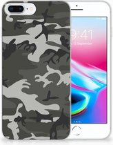 iPhone 7 Plus | 8 Plus TPU Backcover Hoesje Army Light
