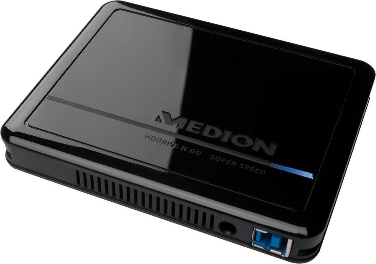 Medion MD 90174 - Externe harde schijf - 1TB - Zwart | bol.com