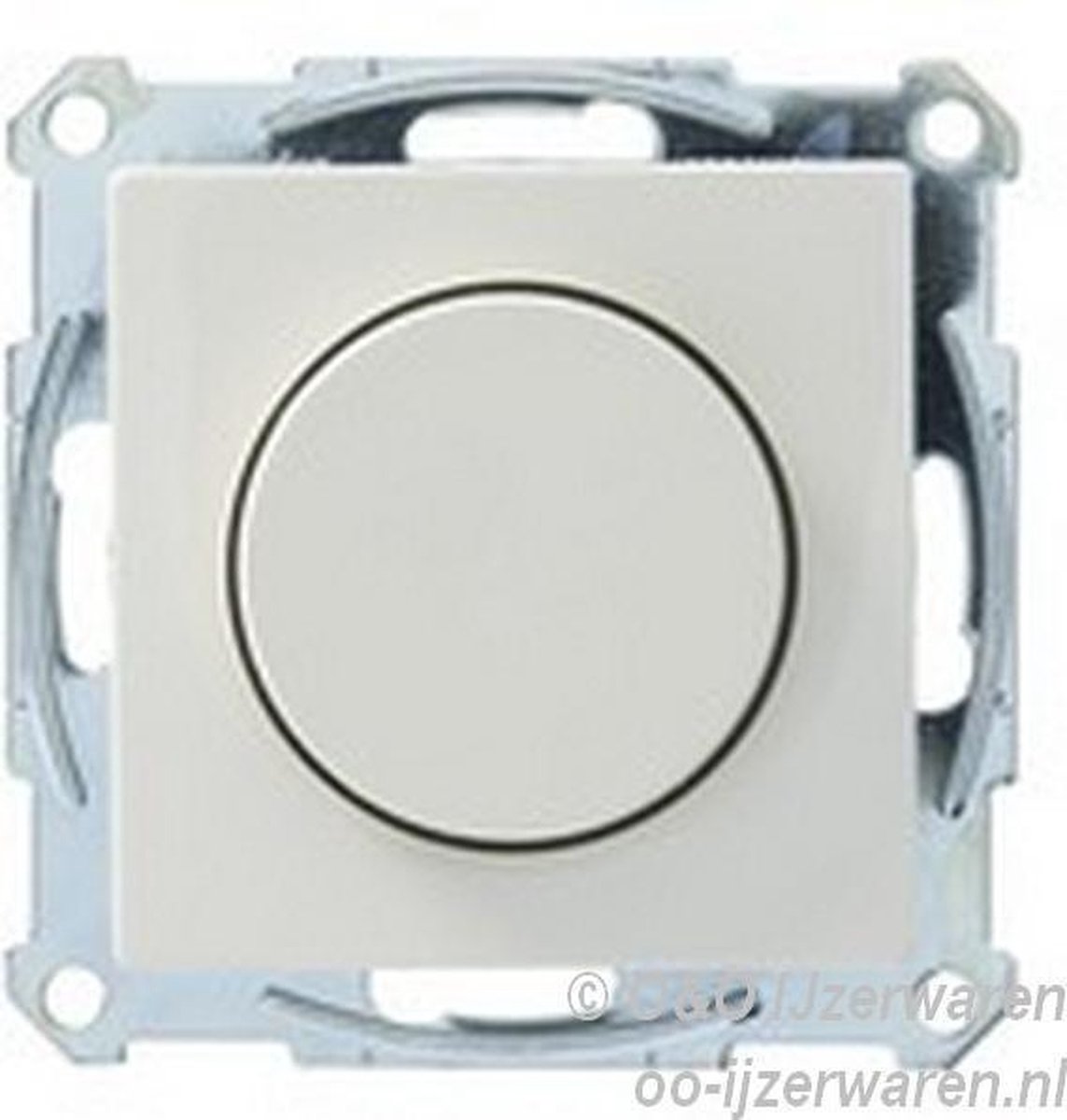 MERTEN serie M, dimmer 1-polig 40 - 400 W gloeilamp | WIT