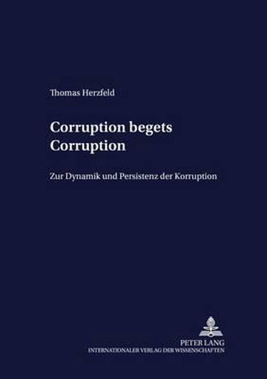 corruption Begets Corruption - cover