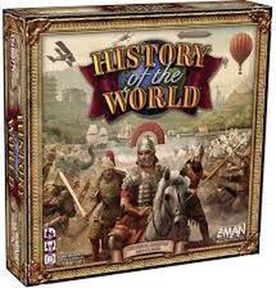 Thumbnail van een extra afbeelding van het spel Asmodee History of the World - EN