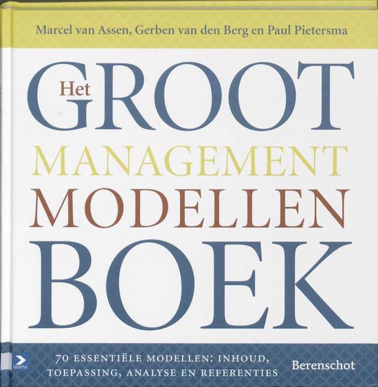 Foto: Het groot managementmodellenboek