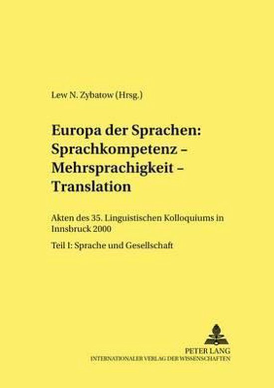 Europa Der Sprachen - cover