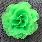 Leuke bloem (roos) op Clip - Neon Groen