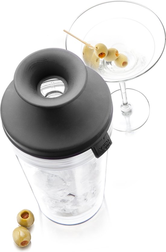 Cocktail Shaker & Strainer Vacuvin