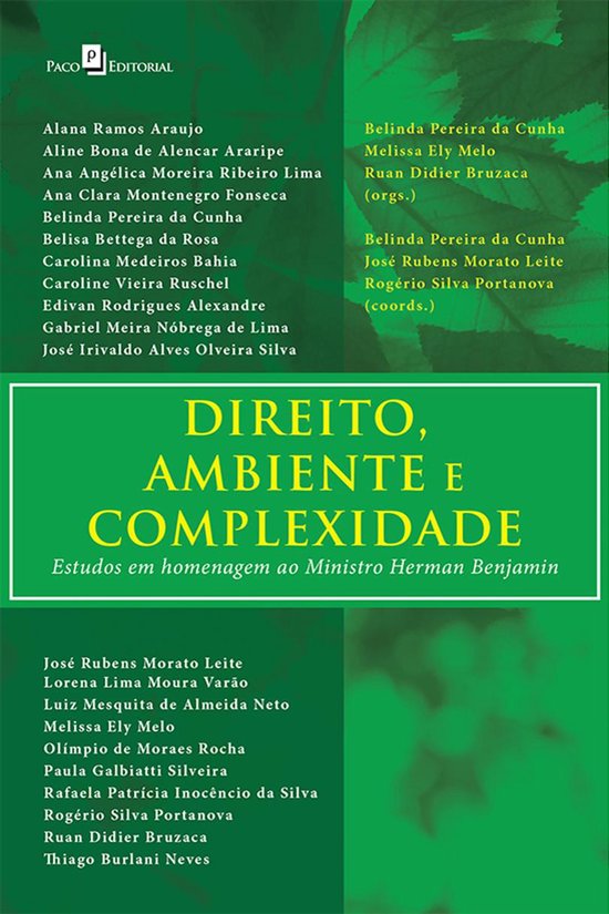 Direito, Ambiente e Complexidades - cover