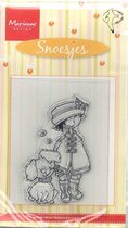 Marianne Design: Clear stamp Snoes met hond (Hm9439)