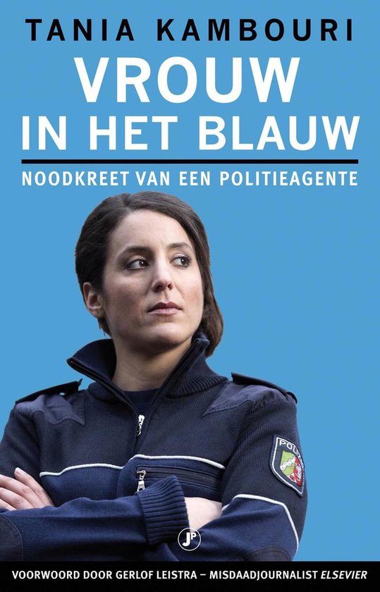 Vrouw in het blauw
