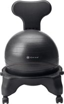 Gaiam - Balance Ball Stoel - 52 cm - Zwart