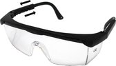 Veiligheidsbril / beschermingsbril /spatbril / lasbril / vuurwerkbril- inclusief verstelbare pootjes