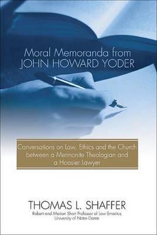 Foto: Moral memoranda from john howard yoder