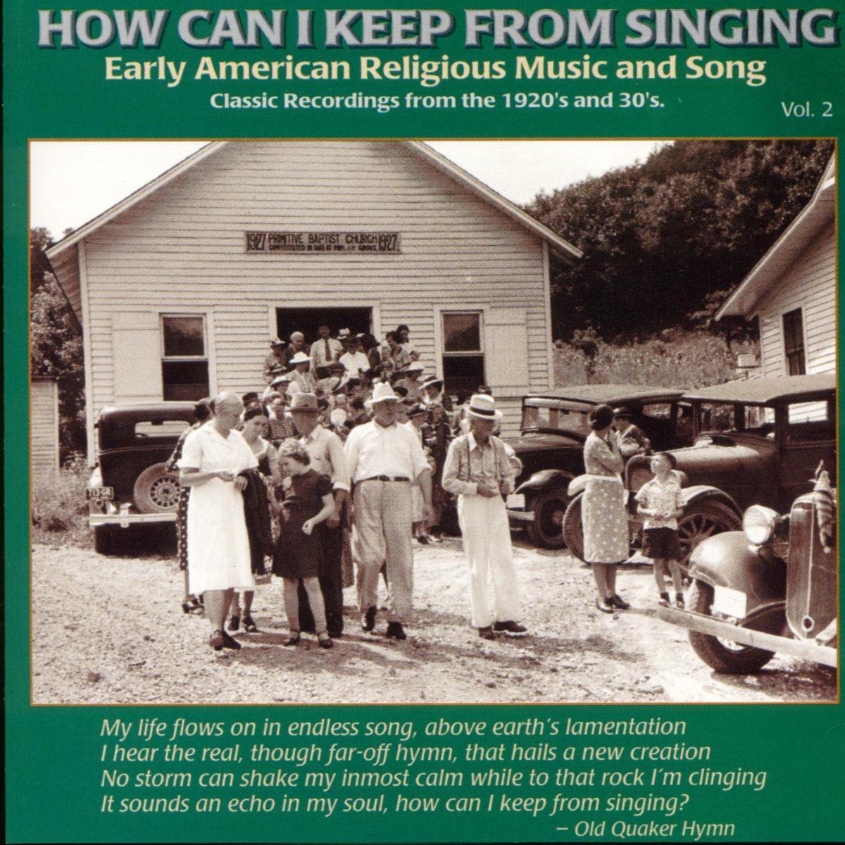 How Can I Keep From Singing Vol.2