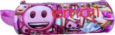 Emoji - Etui - Rond - Roze Smile - 21 cm