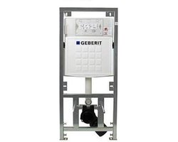 Geberit UP320 inbouwreservoir frontbediening dual flush en isolatiemat