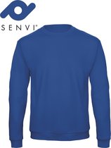 Senvi Basic Sweater (Kleur: Royal) - (Maat XXXL - 3XL)