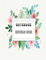Notebook Watercolor Spring