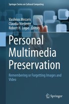 Springer Series on Cultural Computing - Personal Multimedia Preservation