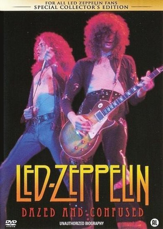 Cover van de film 'Led Zeppelin - Dazed & Confused'