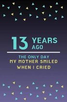 13 Years ago the only day my Mother smiled when I cried