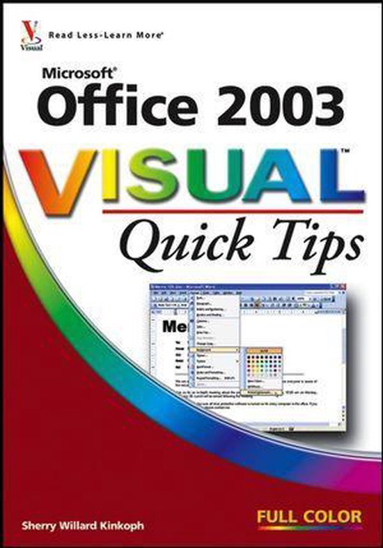 Microsoft Office 2003 Visual Quick Tips - cover