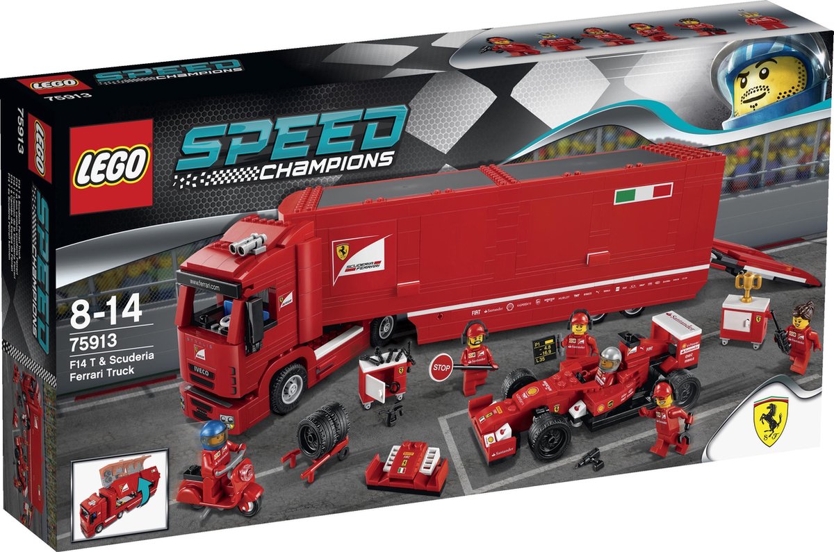LEGO Speed Champions F14 T & Scuderia Ferrari Truck - 75913 - LEGO