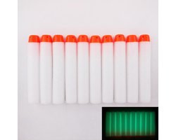 50 stuks darts glow in te dark geschikt voor Nerf blasters