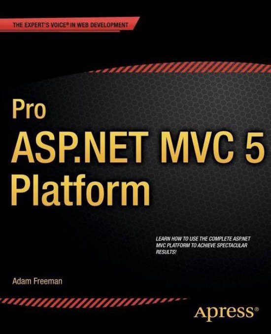 Pro ASP NET MVC Platform Adam Freeman Boeken Bol Com