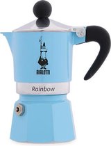 Bialetti Rainbow Azzurro Percolator 200ml – 3 kops