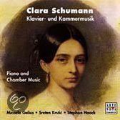 Clara Schumann: Piano and Chamber Music / Gelius, Krstic, Haack