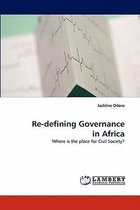 Re-Defining Governance in Africa