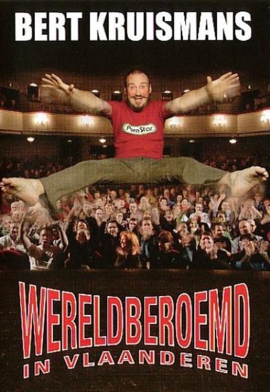 Cover van de film 'Bert Kruismans - Wereldberoemd In Vlaanderen'