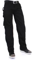 Pantalon de Pantalon de travail avec genouillères KREB Workwear® Pantalon d'artisan Noir NL: 46 BE: 40