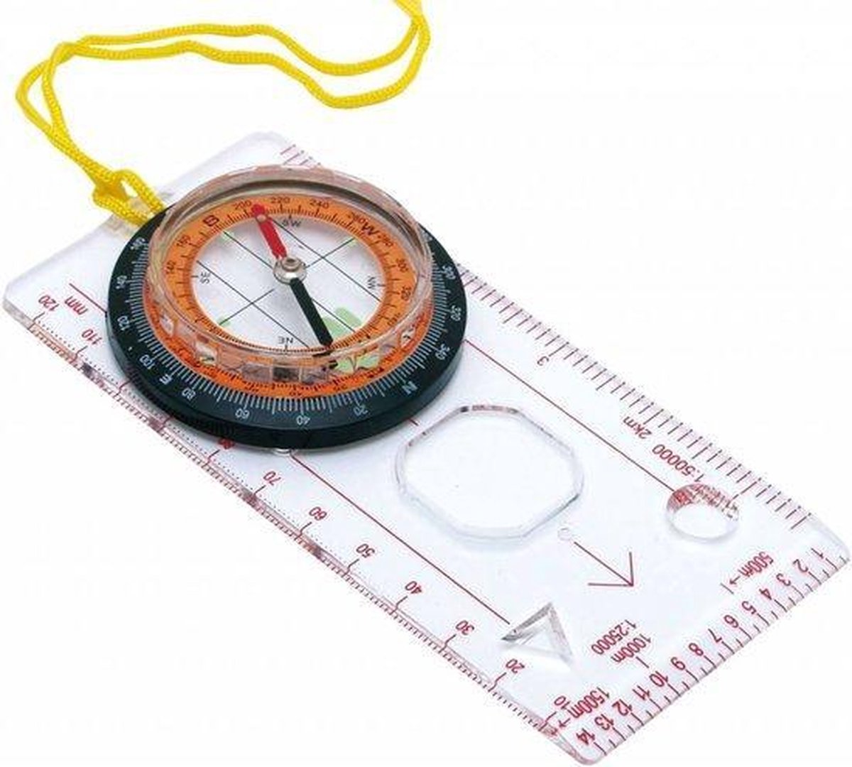 Boussole de navigation pour la lecture de cartes, boussole professionnelle  pour la course d'orientation, boussole