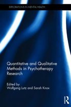 Quantitative and Qualitative Methods in Psychotherapy Research