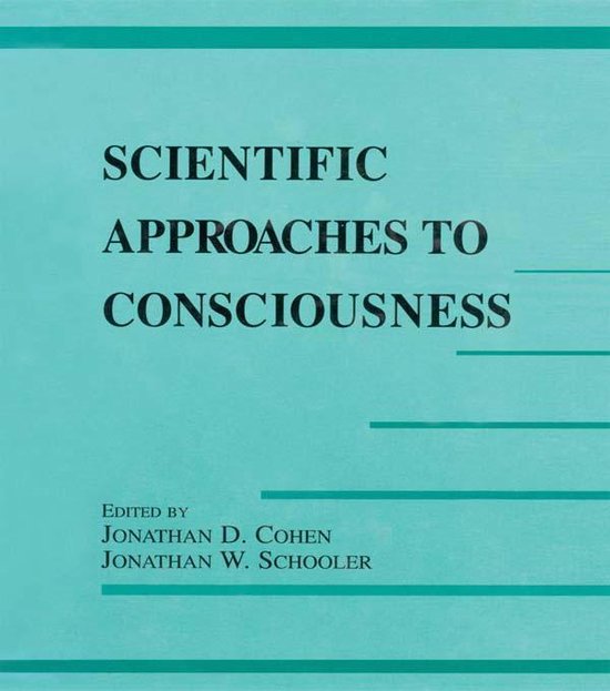 Scientific Approaches to Consciousness - cover