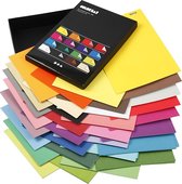 Color Bar - Assortiment, A4 21x30 cm, kleuren assorti, unikleurig, 160 assorti vel