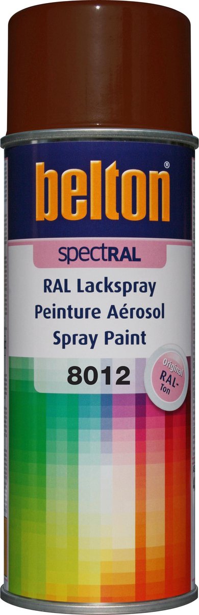 Spuitbus RAL 8012 Roodbruin 400ml