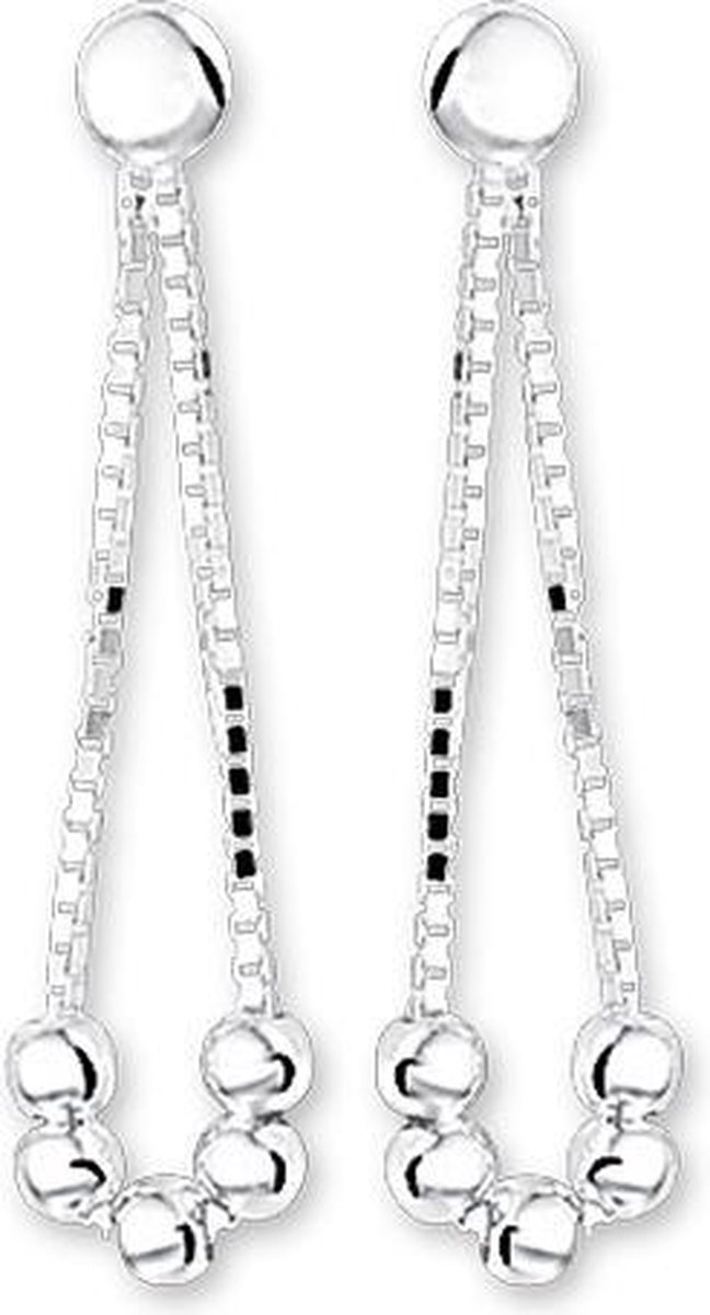 The Jewelry Collection Oorhangers - Zilver