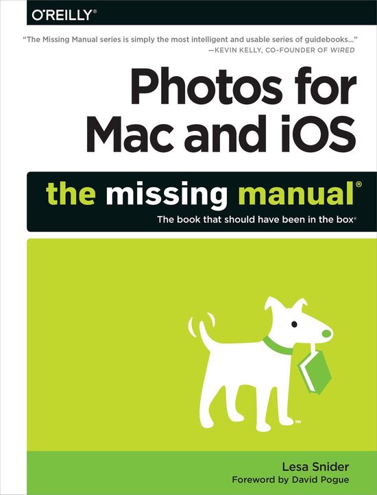 Photos for Mac and iOS: The Missing Manual - cover