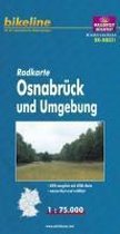 Bikeline Radkarte Deutschland Osnabrück und Umgebung 1 : 75 000