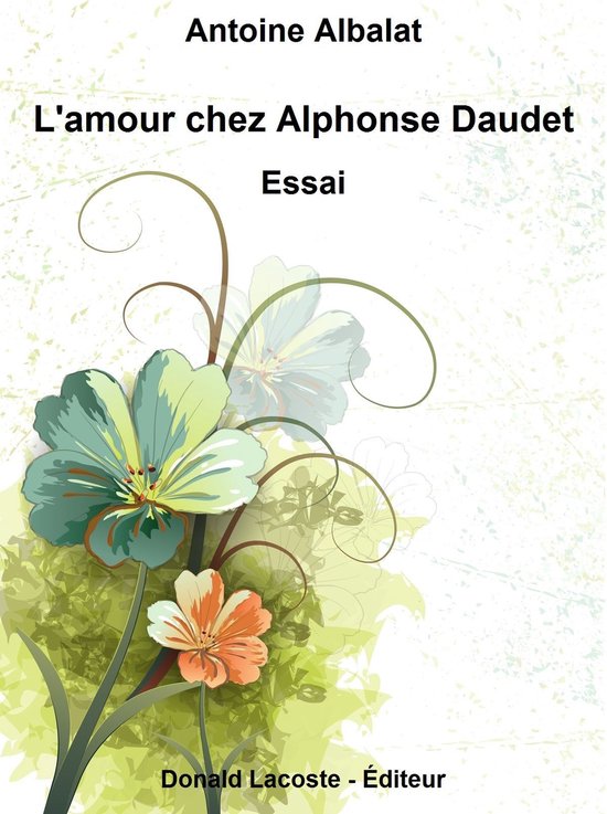 L'amour chez Alphonse Daudet - cover