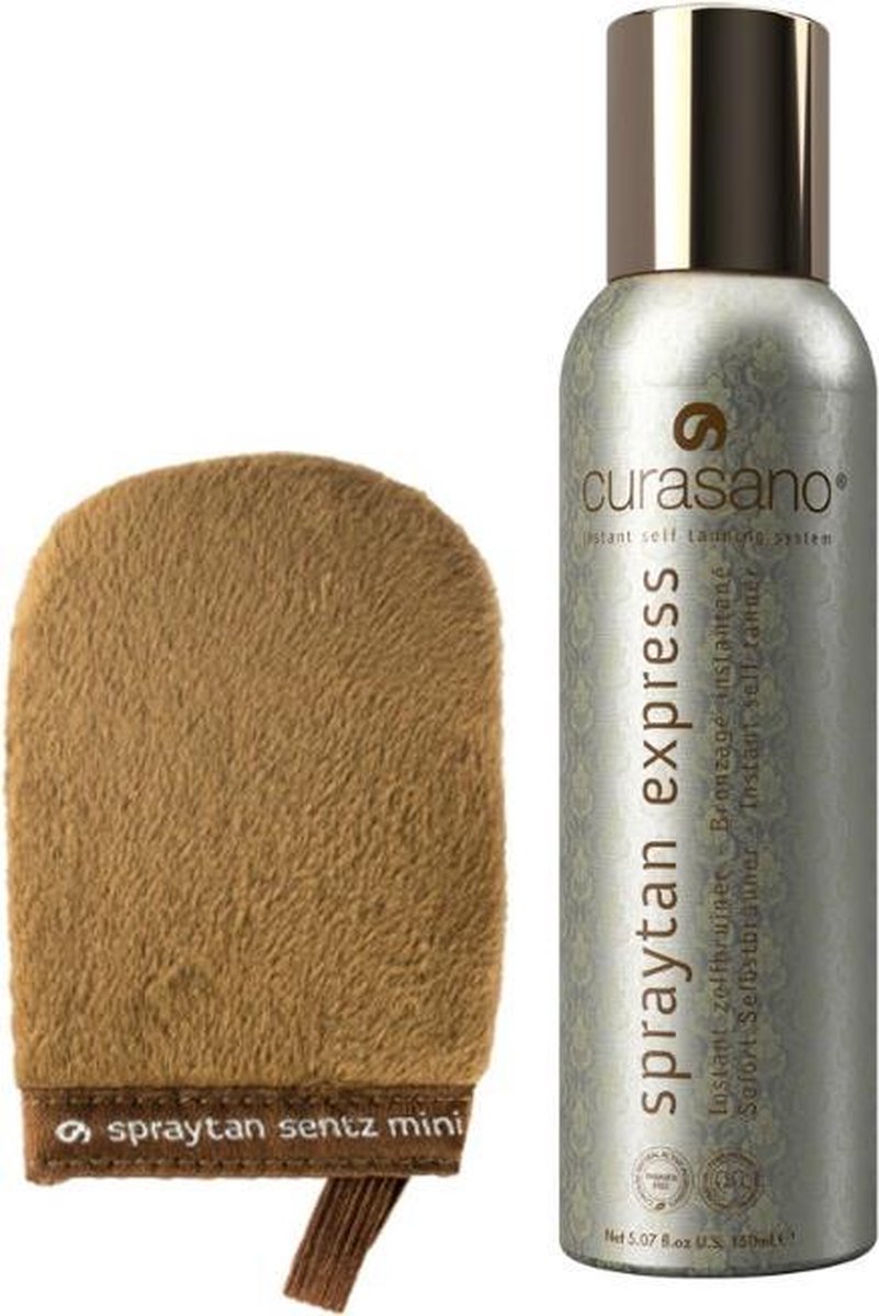 Curasano Spraytan Express Tanning Spray 150 ml + Tanning