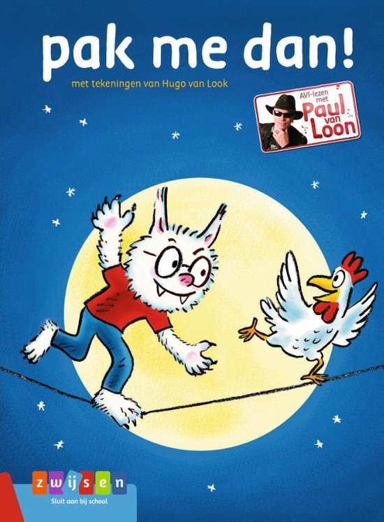 Boek: AVI-lezen met Paul van Loon  -   pak me dan!, geschreven door Paul van Loon