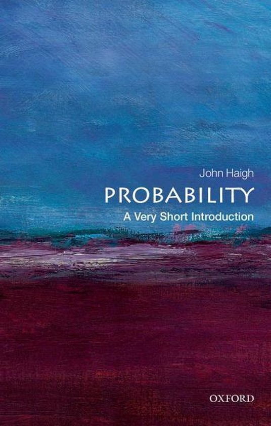 Very Short Introductions - Probability: A Very Short Introdu ... - cover