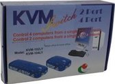 2 Poort Automatische KVM Switch YPK002