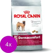 Royal Canin Shn Medium Dermacomfort - Hondenvoer - 4 x 3 kg