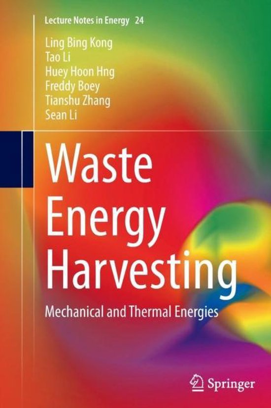 Waste Energy Harvesting - cover