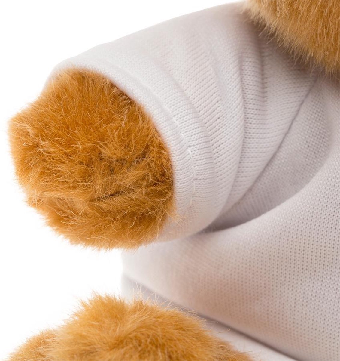 Knuffelbeer met T-shirt bedrukt met eigen foto en tekst bol