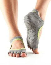 ToeSox Bellarina Zonder Tenen In Heather/Lime