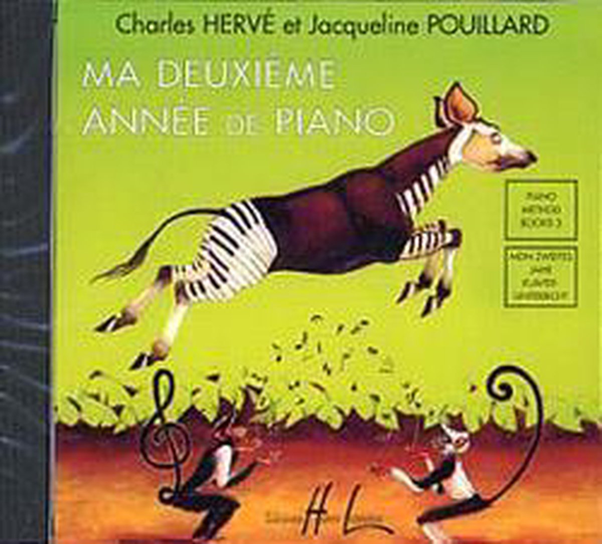 Charles Hervé et Jacqueline Pouillard : Ma première année de piano (CD)